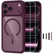 Tech-Protect Mobilskal För iPhone 18 Pro Max Magsafe med Skärmskydd Magone