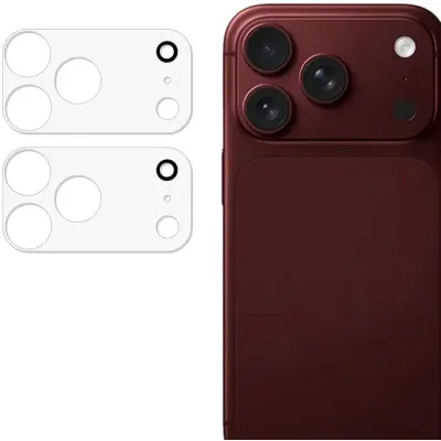 Trolsk Kameraskydd Härdat Glas 2-pack (iPhone 18 Pro Max)