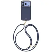 UNIQ Mobilskal För iPhone 18 Pro Max/17 Pro Max Coehl Mirelle - Noble Blå