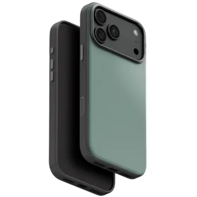 UNIQ Mobilskal till iPhone 18 Pro Max/17 Pro Max Lyden DS Magclick - Grön