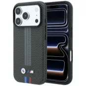 BMW Mobilskal För iPhone 18 Pro/17 Pro Magsafe M Quadrille Kevlar Tricolor