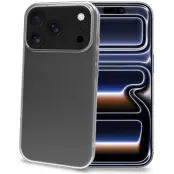 Celly Mobilskal för iPhone 18 Pro/17 Pro Gelskin TPU - Transparent