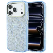 Guess Mobilskal För iPhone 18 Pro/17 Pro Magsafe IML Leopard Glitter