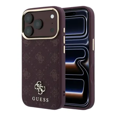 Guess Mobilskal För iPhone 18 Pro/17 Pro Magsafe Peony 4G Small Logo