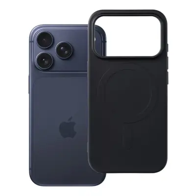 Mobilskal för iPhone 18 Pro Magsafe Silikon Big Hole - Svart