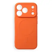 Mobilskal för iPhone 18 Pro Magsafe Silikon - Orange