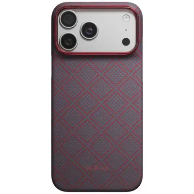 PITAKA Mobilskal För iPhone 18 Pro/17 Pro Magsafe Edge Argyle