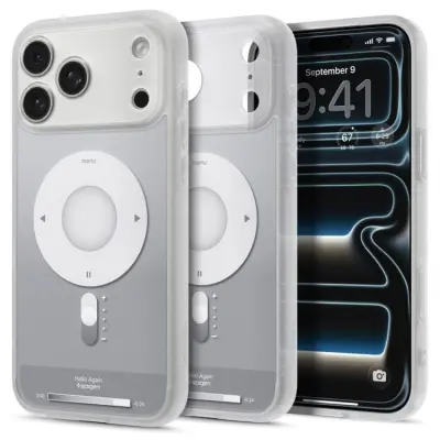 Spigen Mobilskal För iPhone 18 Pro/17 Pro Magsafe Ultra Hybrid Classic - Silver