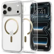 Spigen Mobilskal För iPhone 18 Pro/17 Pro Magsafe Ultra Hybrid - Clear/Guld