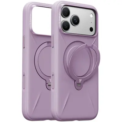 Torras Ostand Q3 Silicone (iPhone 18 Pro) - Svart