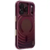 Uniq Mobilskal för iPhone 18 Pro/17 Pro MagSafe Magnetic Coehl Vela - Burgundy
