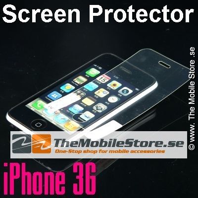 Clear Skärmskydd till iPhone 3G/3GS