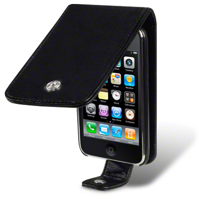 Flip Fodral till Apple iPhone 3G / 3GS (Svart)