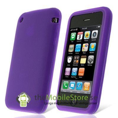 Silikonskal till iPhone 3Gs Lila