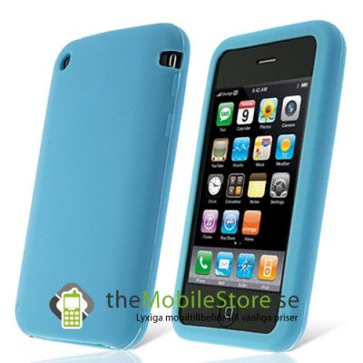 Silikonskal till iPhone 3Gs Sky Blue