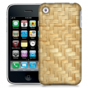 Skal till Apple iPhone 3GS - Flätat trä