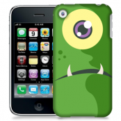 Skal till Apple iPhone 3GS - Grönt monster