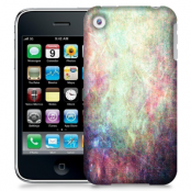 Skal till Apple iPhone 3GS - Grunge texture - Ljusblå