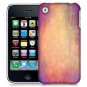 Skal till Apple iPhone 3GS - Grunge texture - Persika