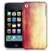 Skal till Apple iPhone 3GS - Grunge texture - Röd