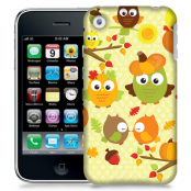 Skal till Apple iPhone 3GS - Höst Ugglor