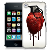 Skal till Apple iPhone 3GS - Heart Grenade