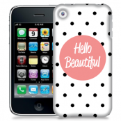 Skal till Apple iPhone 3GS - Hello Beautiful - Rosa