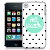Skal till Apple iPhone 3GS - Hello Beautiful - Turkos