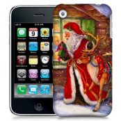 Skal till Apple iPhone 3GS - Jultomte och ren