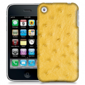 Skal till Apple iPhone 3GS - Knottrig - Gul