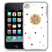 Skal till Apple iPhone 3GS - Love you to the sun and back - Beig