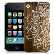 Skal till Apple iPhone 3GS - Mandala - Wood