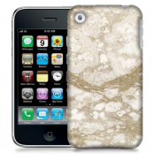 Skal till Apple iPhone 3GS - Marble - Beige