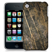 Skal till Apple iPhone 3GS - Marble - Brun