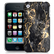 Skal till Apple iPhone 3GS - Marble - Grå