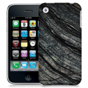 Skal till Apple iPhone 3GS - Marble - Svart/Grå