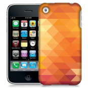 Skal till Apple iPhone 3GS - Polygon - Orange