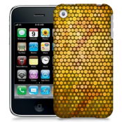 Skal till Apple iPhone 3GS - Prickig - Orange