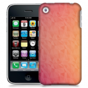 Skal till Apple iPhone 3GS - Prismor - Rosa/Orange
