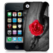 Skal till Apple iPhone 3GS - Röd ros