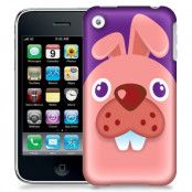 Skal till Apple iPhone 3GS - Rosa kanin