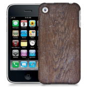 Skal till Apple iPhone 3GS - Slitet trä