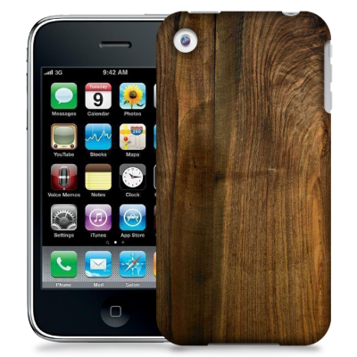 Skal till Apple iPhone 3GS - Trä