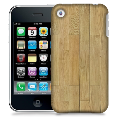 Skal till Apple iPhone 3GS - Trägolv