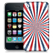 Skal till Apple iPhone 3GS - USA Stripes