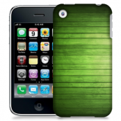 Skal till Apple iPhone 3GS - Wood - Grön