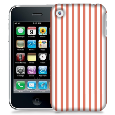 Skal till Apple iPhone 3GS - Ränder