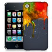 Skal till Apple iPhone 3GS - Rinnande färg - Spektrum