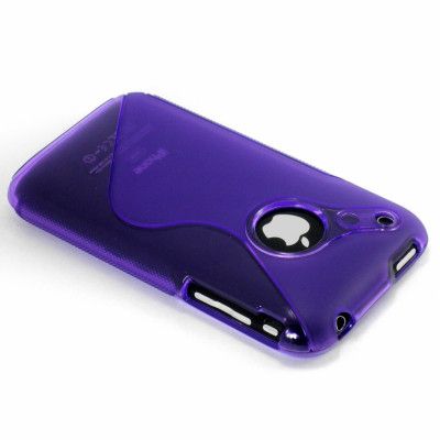 Wave Flexicase Skal till Apple iPhone 3GS Lila