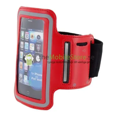 Armband till iPhone 4 / 3GS (RÖD)